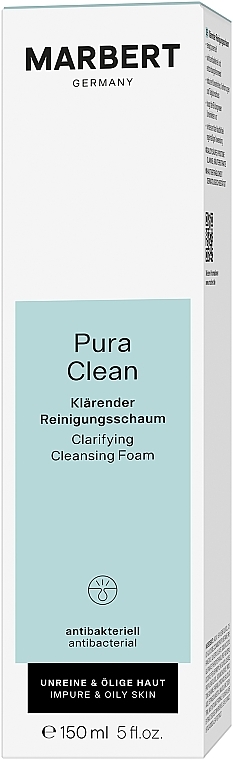 Очищающая пена для лица - Marbert Pura Clean Regulating Cleansing Foam  — фото N2