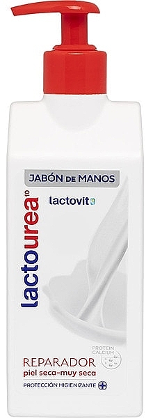Восстанавливающее мыло для рук - Lactovit LactoUrea Repairing Hand Soap — фото N1