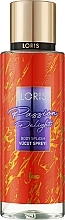 Парфумерія, косметика Міст для тіла - Loris Parfum Passion Delight Body Spray