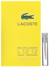 Духи, Парфюмерия, косметика Lacoste Eau de Lacoste L.12.12 Yellow (Jaune) - Туалетная вода (пробник)