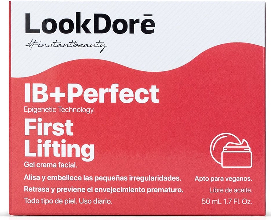 Гель-крем для лица - LookDore IB+Perfect Facial Gel Cream First Lifting — фото N2