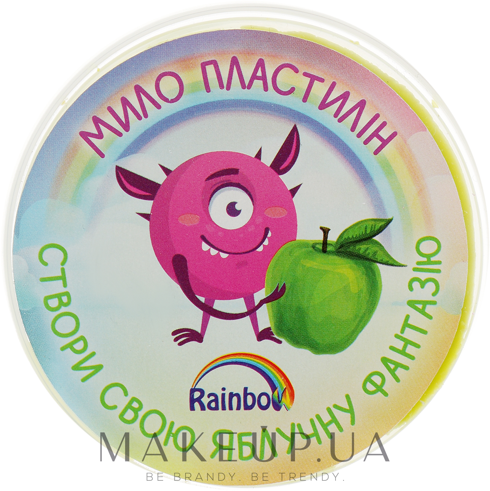 Мыло-пластилин "Яблочная фантазия" - Rainbow — фото 100g