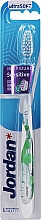 Духи, Парфюмерия, косметика Зубная щетка мягкая, белая с листьями - Jordan Individual Sensitive Ultrasoft