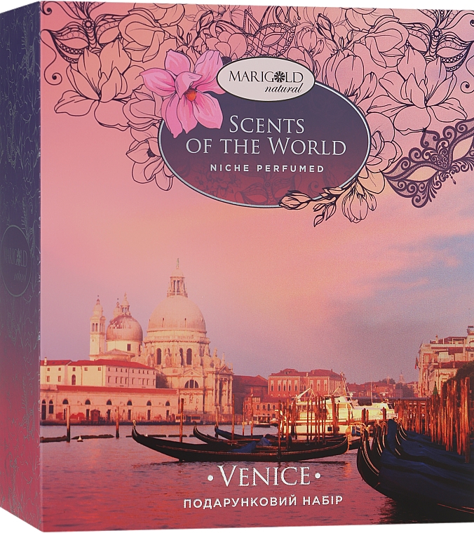 Набор "Венеция" - Marigold Natural Venice (sh/gel/250ml + b/lot/250ml)