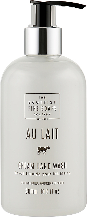 Рідке мило - Scottish Fine Soaps Au Lait Cream Hand Wash — фото N1