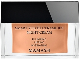  Розумний ліфтинг-крем з Керамідами для нічного використання - Mamash Smart Youth Ceramides Night Cream — фото N1