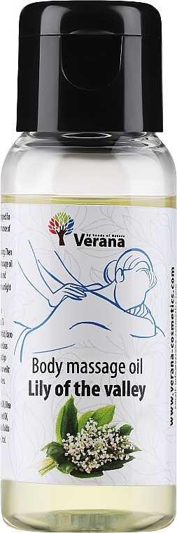 Масажна олія для тіла "Lily Of The Valley Flower" - Verana Body Massage Oil — фото N1