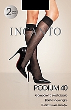 Гольфы для женщин "Podium" 40 Den, nero - INCANTO — фото N1