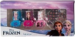 Духи, Парфюмерия, косметика Набор для дизайна ногтей, 4 продукта - EP Line Frozen Nail Art Set