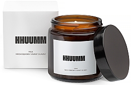 Натуральна соєва свічка з ароматом інжиру, дубового моху, квітки оливи - Hhuumm — фото N2