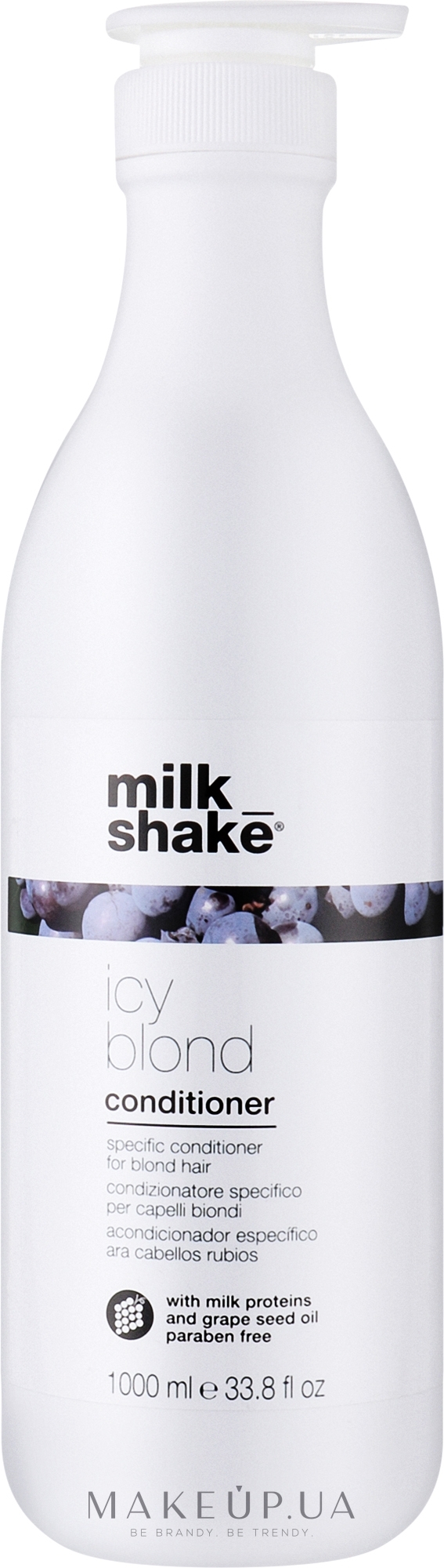 Кондиціонер "Крижаний блонд" - Milk_Shake Icy Blond Conditioner — фото 1000ml