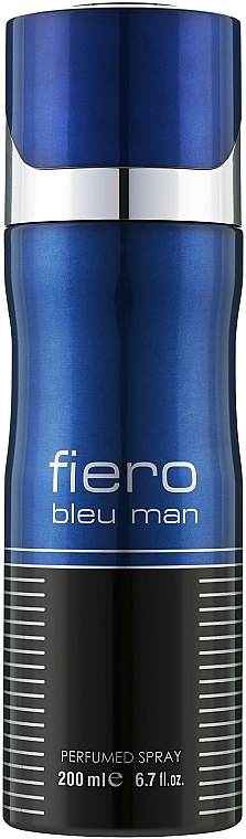 Fragrance World Fiero Bleu Man - Дезодорант-спрей