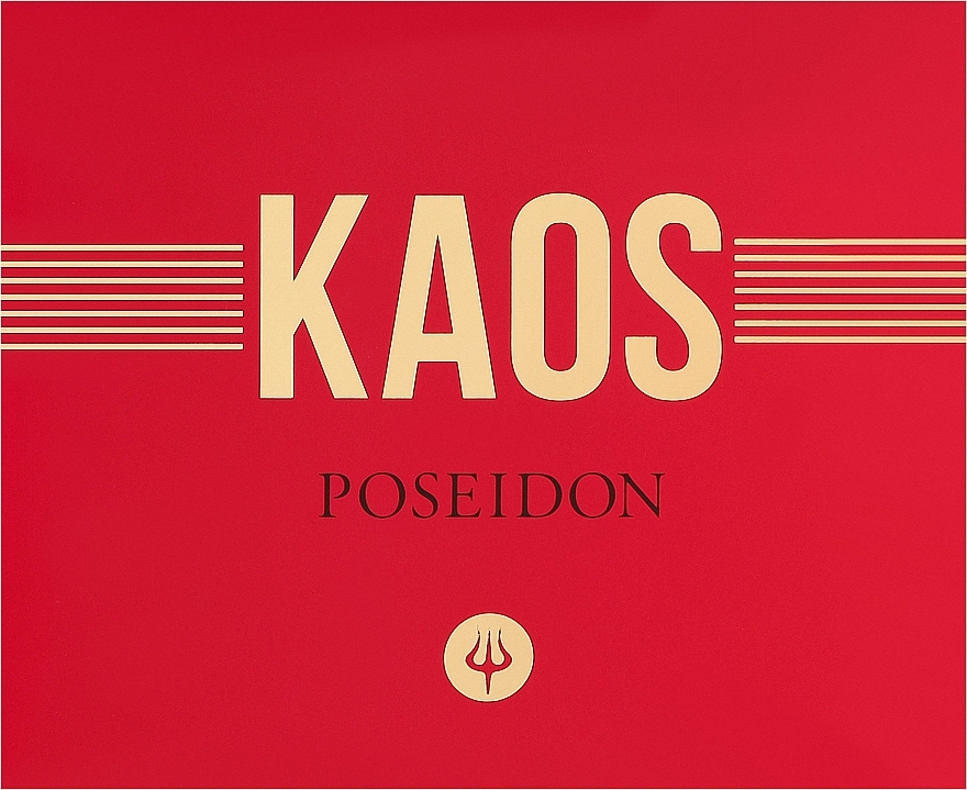 Instituto Espanol Poseidon Kaos - Набор (edt/100ml + sh/gel/100ml + ash/lot/100ml) — фото N1