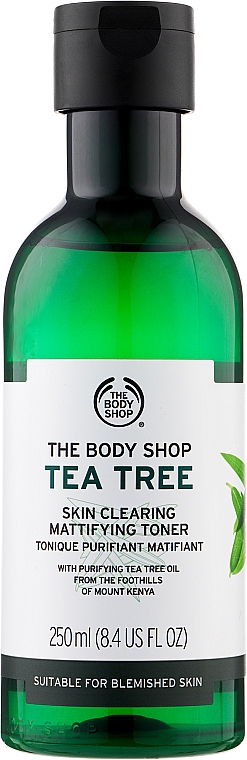 Матувальний тонік для обличчя - The Body Shop Tea Tree Mattifying Toner — фото N1