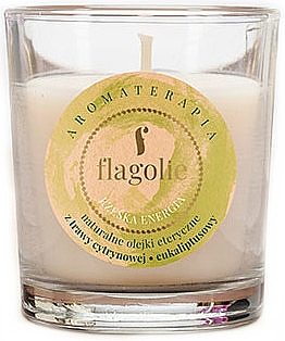 Ароматическая свеча "Энергия" - Flagolie Fragranced Candle Right Energy — фото N1