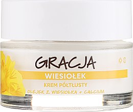 Живильний крем з маслом примули - Miraculum Gracja Semi-oily Cream With Evening Primrose — фото N2