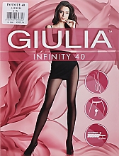 Колготки для женщин "Infinity " 40 Den, amber - Giulia — фото N1