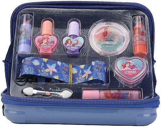 Набір, 8 продуктів - Lip Smacker Disney Ariel Travel To Go Beauty Case — фото N3