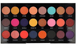 Палетка теней для век, 24 оттенка - Makeup Revolution Creative Vol 1 Eyeshadow Palette — фото N2