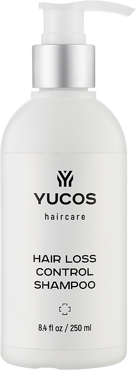 Шампунь против выпадения волос с дозатором - Yucos Hair Loss Control Shampoo — фото N1
