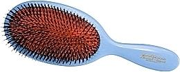 Щетка для волос, голубая - Mason Pearson Pocket Sensitive Bristle Hairbrush SB4 Blue — фото N1