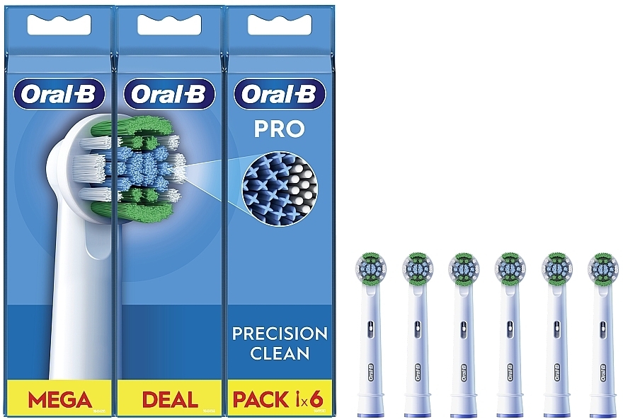 Сменная насадка для электрической зубной щетки EB20 - Oral-B Precision Clean EB20 — фото N1