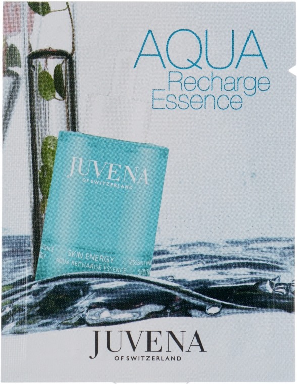 Зволожувальний енергетичний еліксир - Juvena Skin Energy Aqua Recharge Essence (пробник) — фото N1