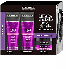 Парфумерія, косметика Набор - John Frieda Frizz-Ease (shmp/250ml + h/cond/250ml + h/mask/250ml)