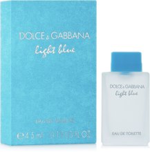 Dolce & Gabbana Light Blue - Туалетная вода (мини) — фото N2