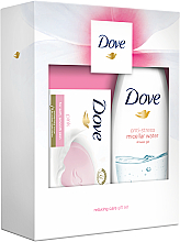 Духи, Парфюмерия, косметика Набор - Dove Relaxing Care (sh/gel/250ml + soap/100g)