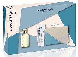 Парфумерія, косметика Lancaster Eau de Lancaster - Набір (edt/75ml + b/lot/200ml + bag)