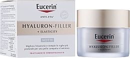 УЦІНКА Антивіковий нічний крем для сухої шкіри обличчя - Eucerin Anti-Age Elasticity+Filler Night Cream * — фото N2