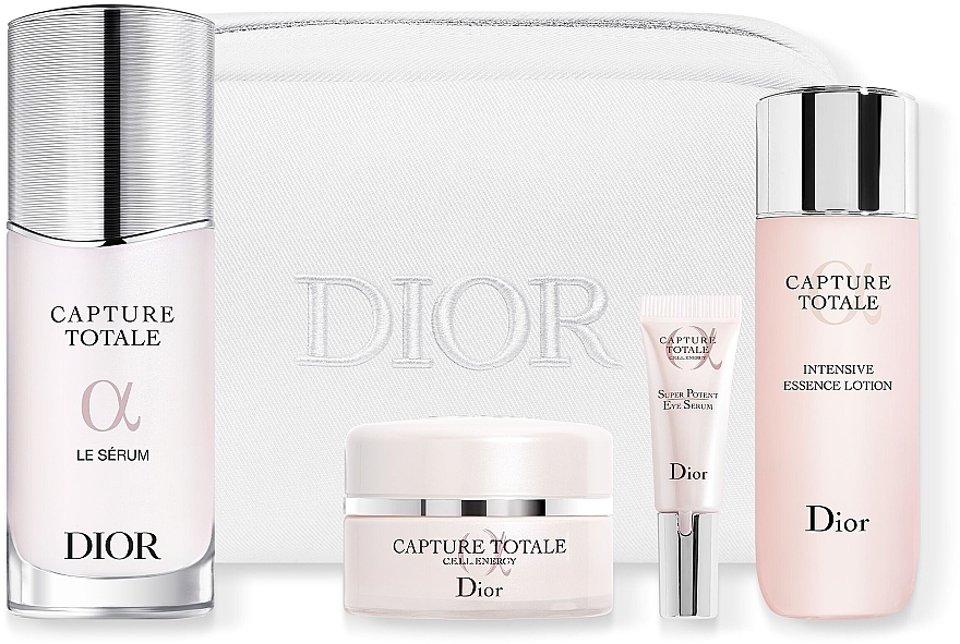 Набір, 5 продуктів - Dior Capture Totale Pouch Youth Revealing Complete Kit — фото N1