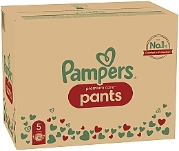 Подгузники-трусики, размер 5 (Junior) 12-17 кг, 102 шт. - Pampers Premium Care Pants — фото N3