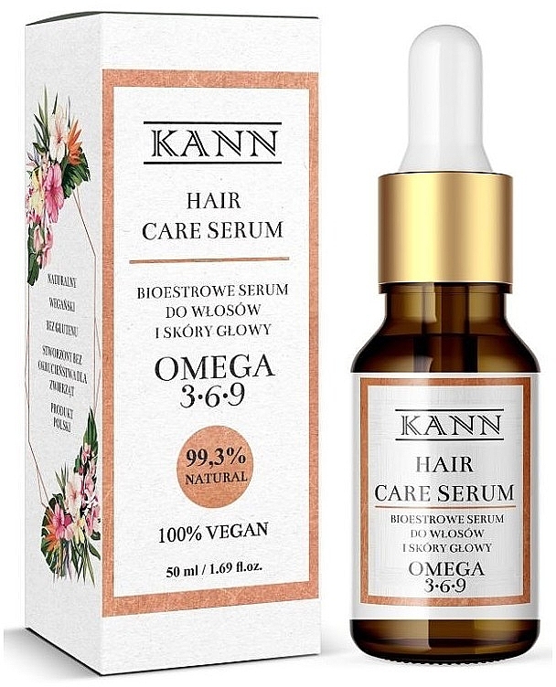 Биоэфирная сыворотка для волос и кожи головы - Kann Hair Care Serum — фото N1
