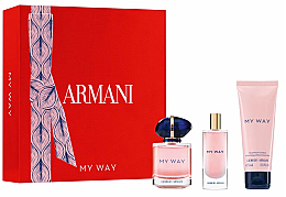 Парфумерія, косметика Giorgio Armani My Way - Набір (edp/50ml + edp/15ml + b/lot/75ml)