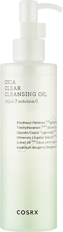 Гідрофільна олія для обличчя - Cosrx Pure Fit Cica Clear Cleansing Oil — фото N3