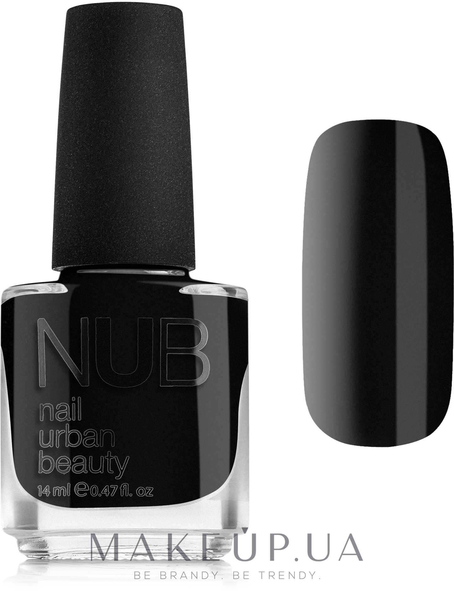 Лак для ногтей - Nub Nail Polish — фото 001 - Black Ink