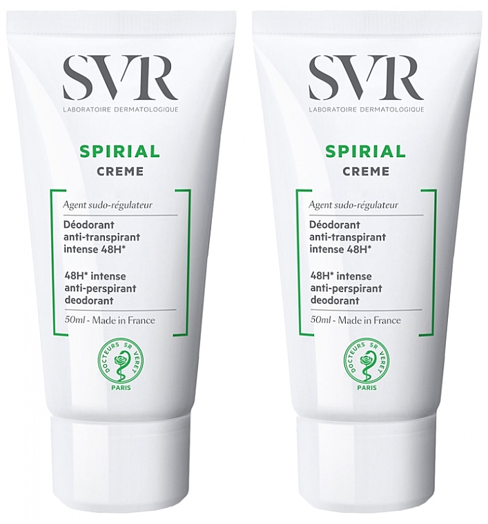 Набор - SVR Spirial Cream (deo/cr/2x50ml) — фото N1