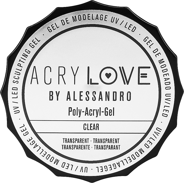 Полиакриловый гель для ногтей - Alessandro International AcryLove Poly-Acryl-Gel — фото N1