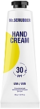 Солнцезащитный увлажняющий крем для рук - Mr.Scrubber Hand Cream SPF30 — фото N1