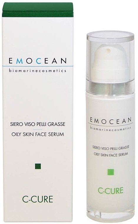 Сироватка для жирної шкіри обличчя - Emocean C-Cure Oily Skin Face Serum — фото N1