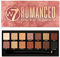 Палетка тіней - W7 Romanced Eyeshadow Palette — фото N1