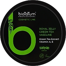 Вазелін "Роял Джелі. Зелений чай" - bioTaTum Professional Royal Jelly Green Tea Vaseline — фото N1