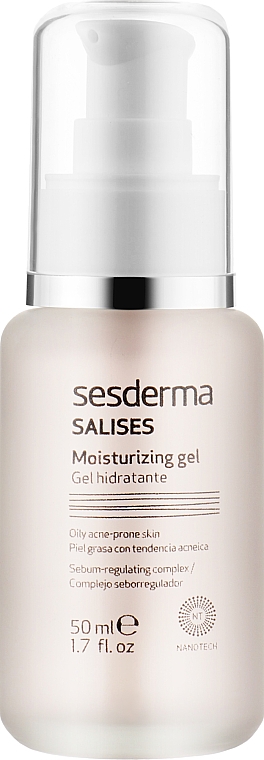 Зволожуючий гель для жирної шкіри - SesDerma Laboratories Salises Moisturizing Gel