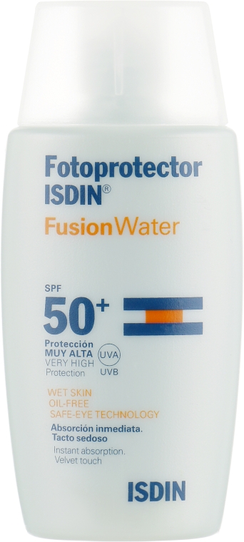 Сонцезахисний засіб для обличчя SPF 50+ - Isdin Fotoprotector Fusion Water SPF 50+ — фото N5