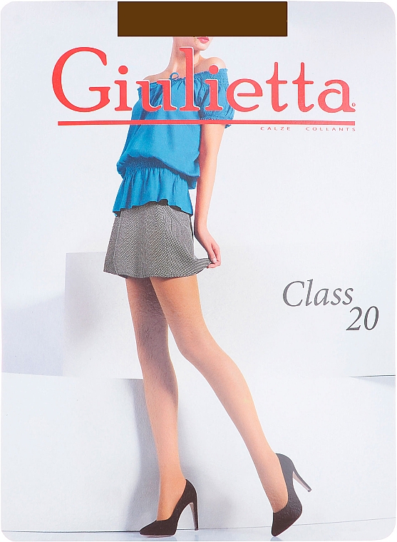 Колготки "Class" 20 Den, caramel - Giulietta — фото N1