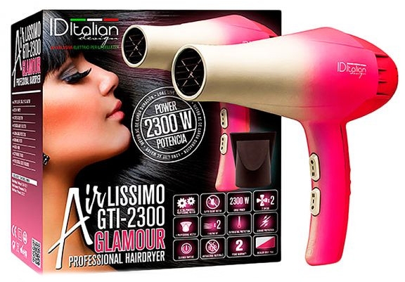 Фен для волосся - Iditalian Airlissimo GTI 2300 Glamour — фото N1