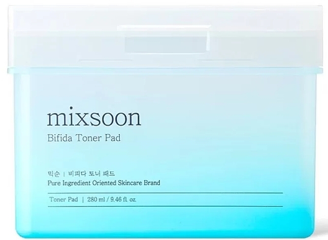 Тонер-пады для лица с гиалуроновой кислотой - Mixsoon Bifida Toner Pad — фото N1