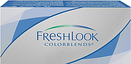 Цветные контактные линзы, 2шт, Gemstone Green - Alcon FreshLook Colorblends — фото N1